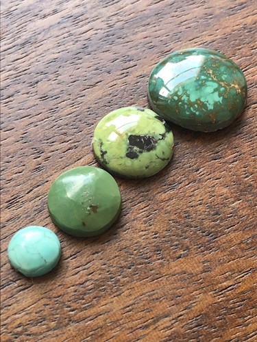 Estate turquoise cabochon - 4,